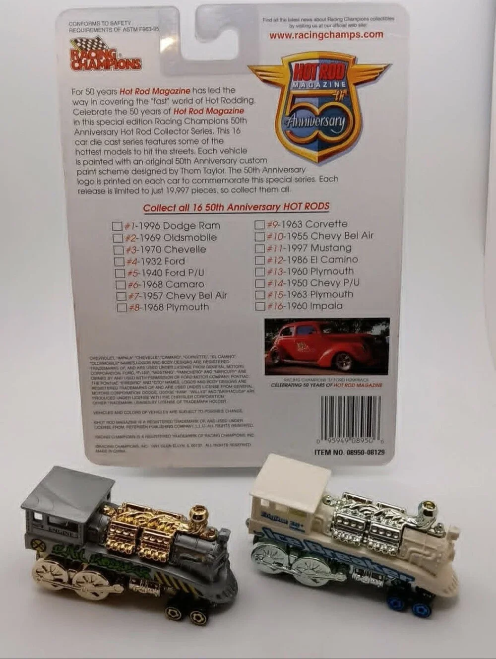 3 Piece Misc Racing Champions, Mattel Hot Wheels Die-Cast Lot!